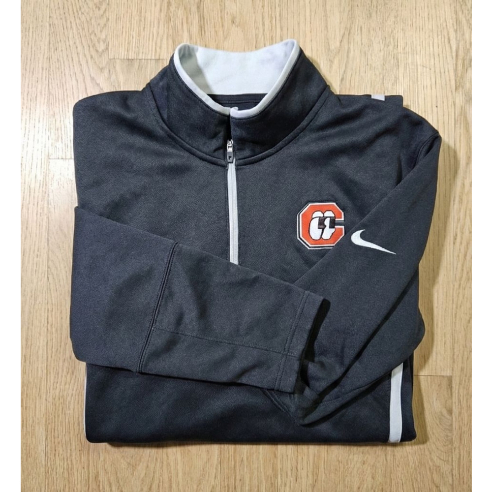 Nike Golf Black Quarter Zip Therma Fit Jacket Medium